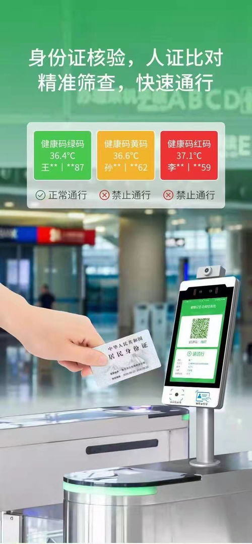 科技賦能，共筑防線 健康碼與測溫設備引領智慧防疫新篇章